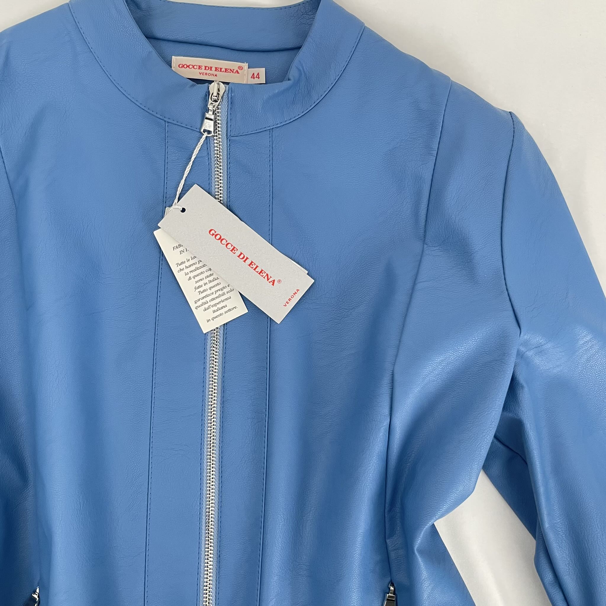 Giacca ecopelle Gocce di Elena