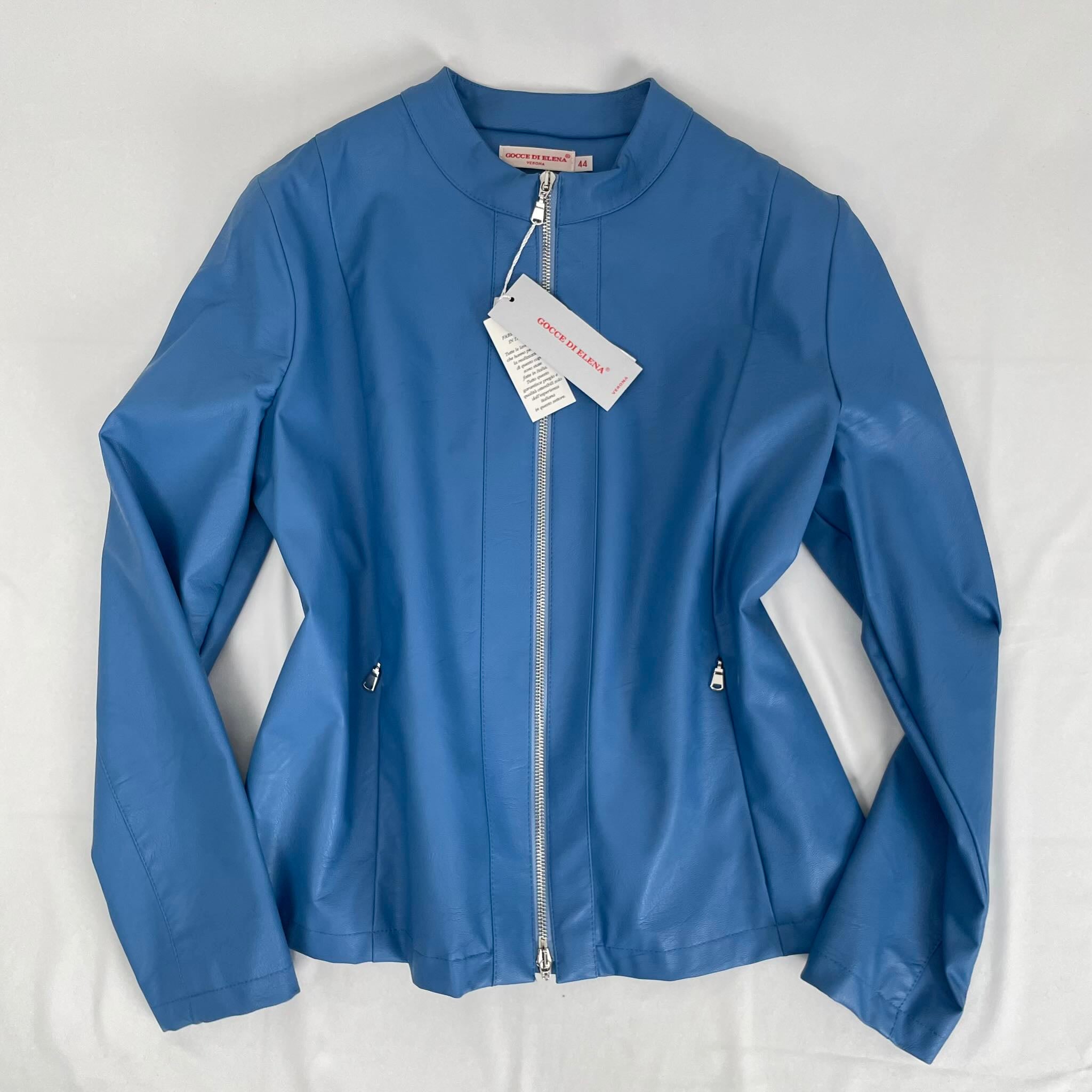 Giacca ecopelle Gocce di Elena