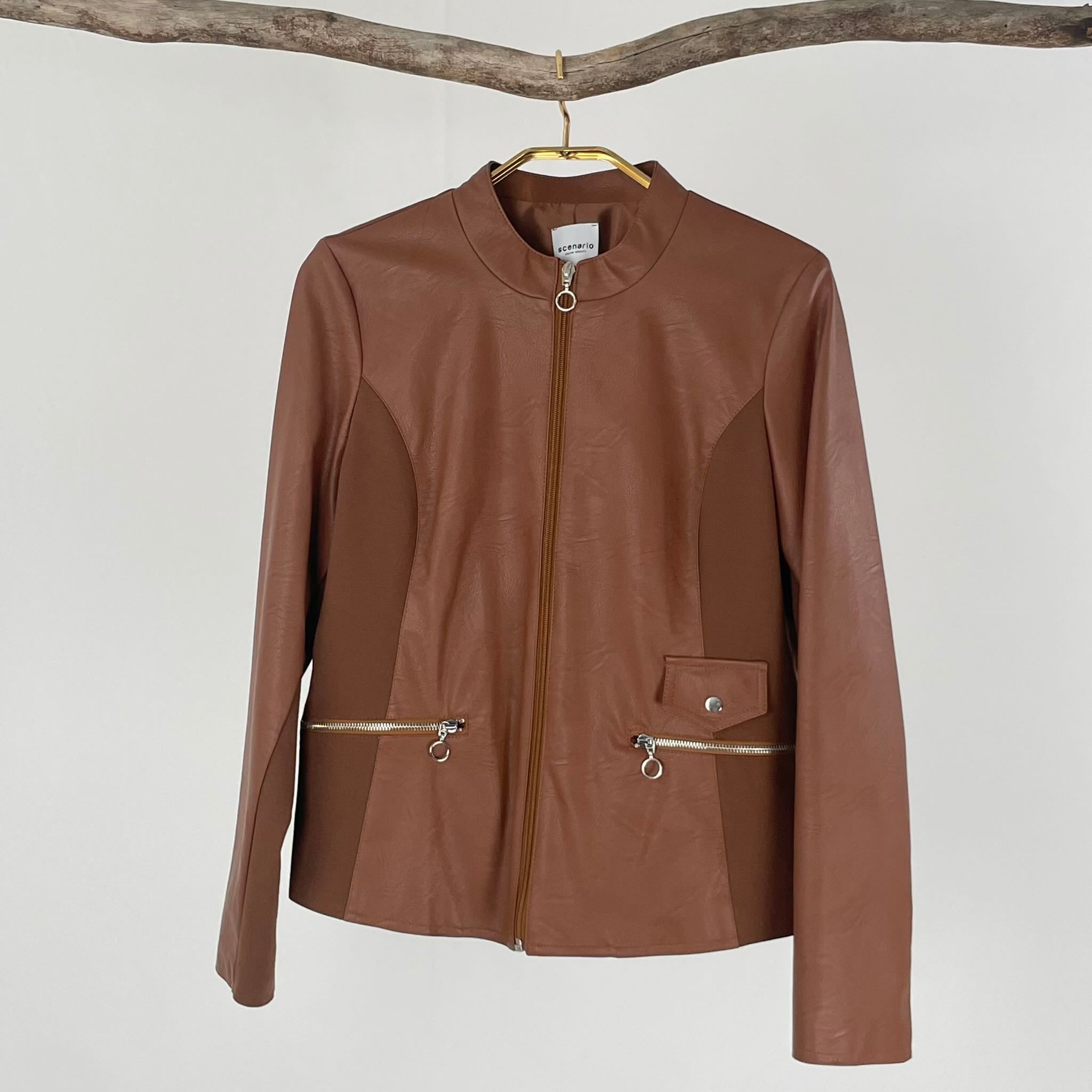 Giacca ecopelle Scenario Carla